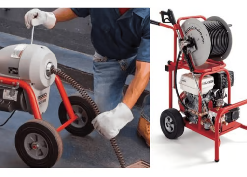 Destape de WC residencial con equipo K60 en San Luis Potosi