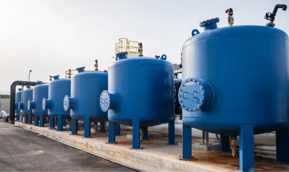 Limpieza de planta de tratamiento industrial en San Luis Potosi