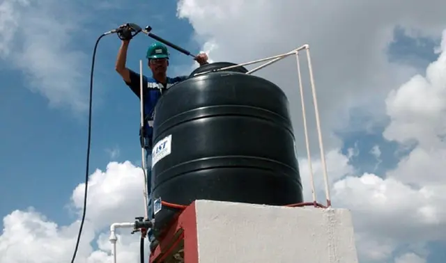 Limpieza de cisternas residenciales en San Luis Potosi